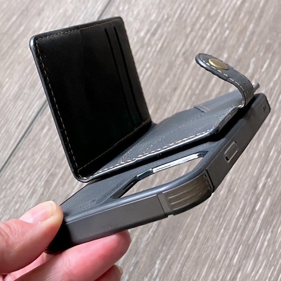 NEW! Magsafe Case for iPhone 12 and iPhone 12 Pro Detachable Wallet Kickstand - Picture 9 of 14